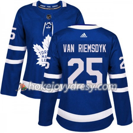 Dámské Hokejový Dres Toronto Maple Leafs James Van Riemsdyk 25 Adidas 2017-2018 Modrá Authentic
